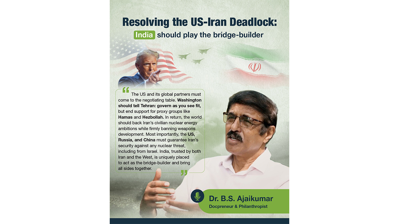  Resolving the US-Iran Deadlock: India should play the bridge-builder 
